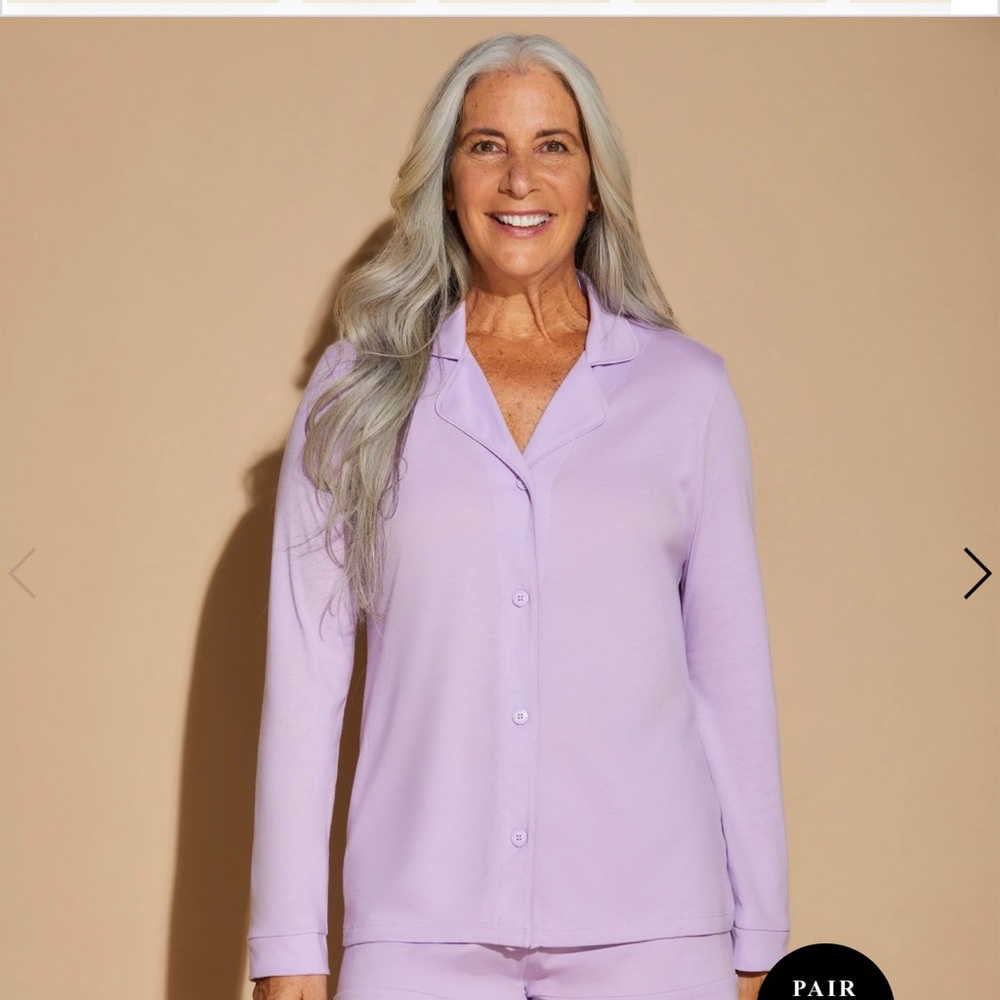 Cosabella Long Sleeve Top and Boxer pajama set